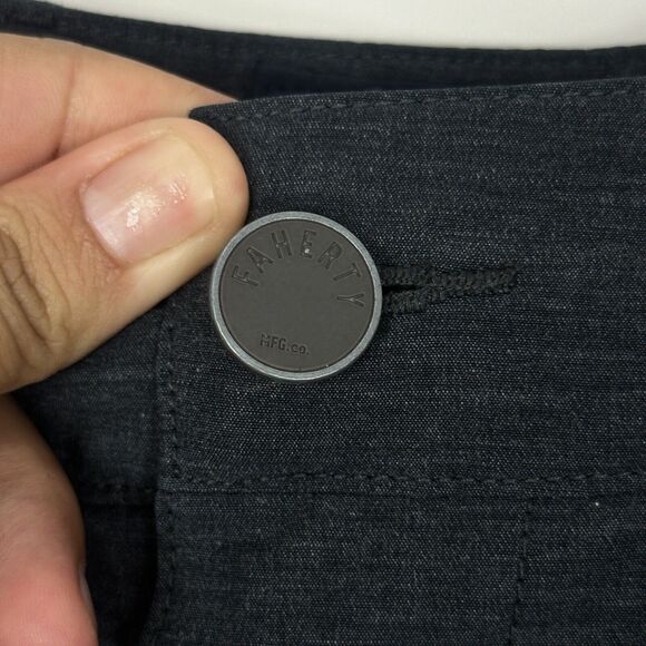 Faherty Men’s Belt Loop All Day 9” Soft Shorts Gray -Size: 30 - Picture 6 of 14